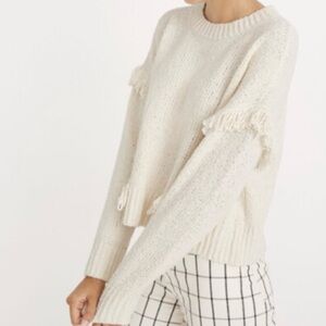 EUC Madewell Montford Fringe Pullover
Sweater